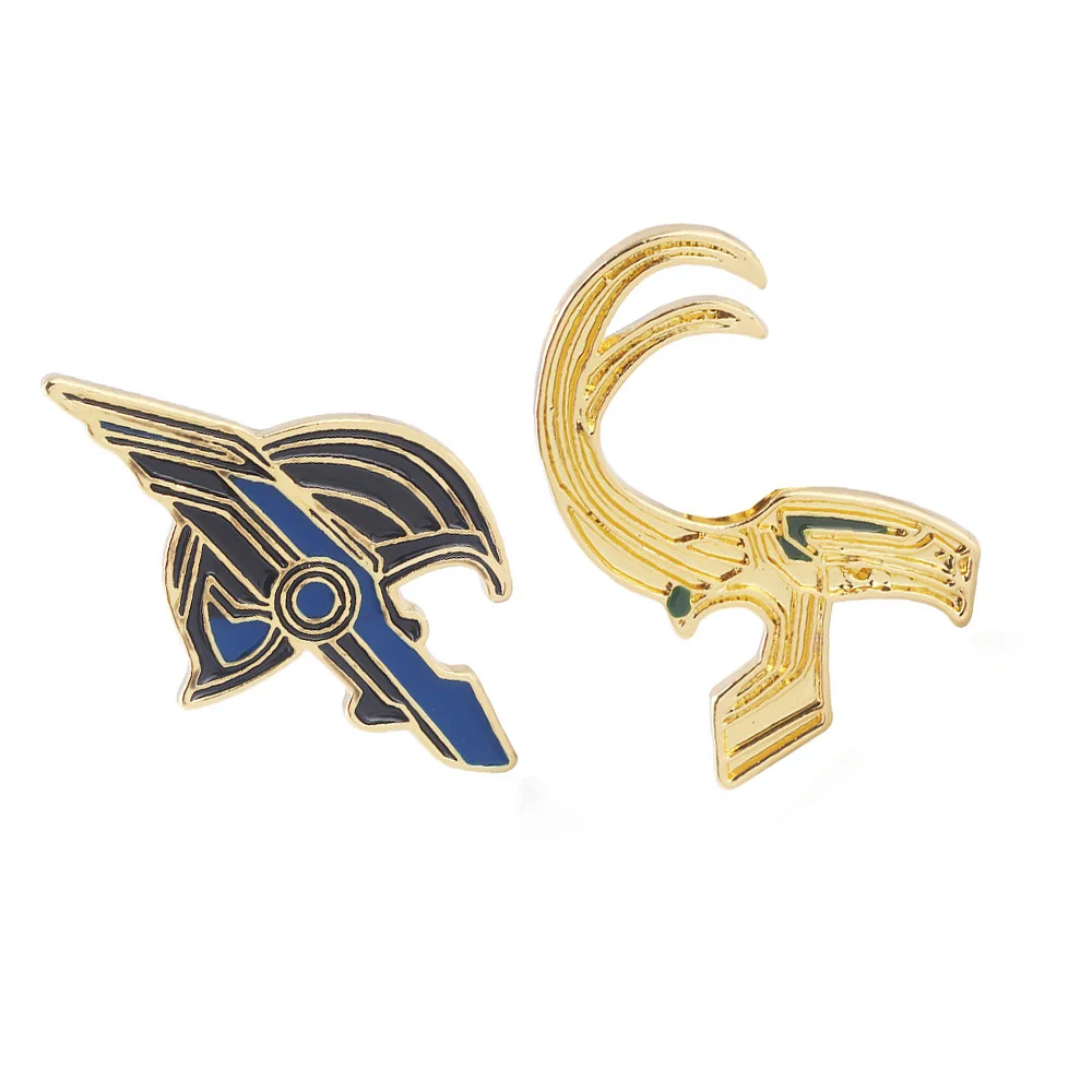 The Avengers Thor Odinson Loki Helmet Gold Brooch Enamel pin Lapel movies man woman jewelry gift Backpack Bag Badge
The Avengers Thor Odinson Loki Helmet Gold Brooch Enamel pin Lapel movies man woman jewelry gift Backpack Bag Badge