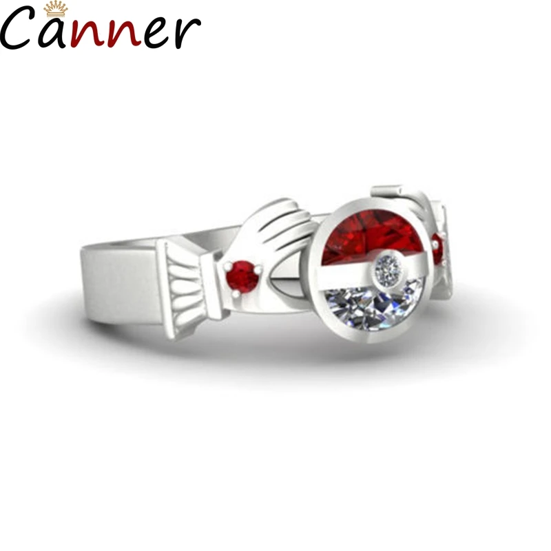 CANNER Pokemon Round Rings Cute Rhinestone Crystal Rings For Women Girls Wedding Engagement Rings 2019 Cartoon Jewelry Gifts F40
CANNER Pokemon Round Rings Cute Rhinestone Crystal Rings For Women Girls Wedding Engagement Rings 2019 Cartoon Jewelry Gifts F40