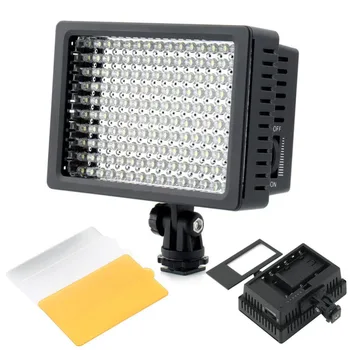 CN-160 160 LED Camera Video Light Camcorder DV Lamp 5600/3200K 9.6W for Nikon Canon Sony SLR Camera
CN-160 160 LED Camera Video Light Camcorder DV Lamp 5600/3200K 9.6W for Nikon Canon Sony SLR Camera