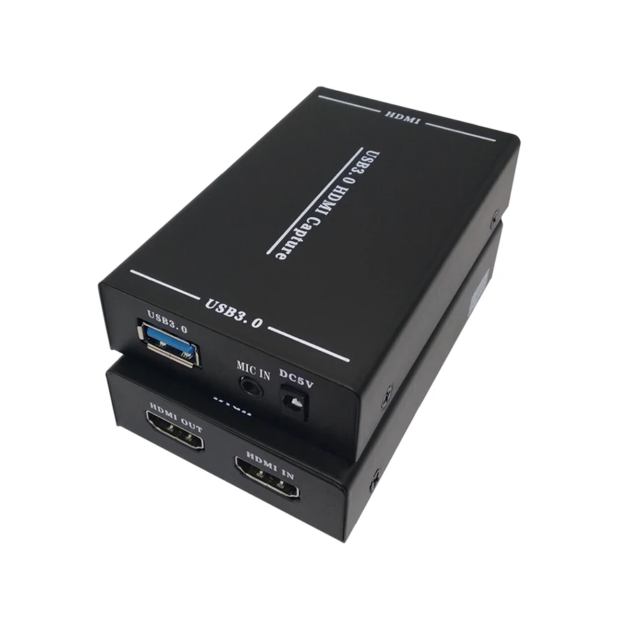 1080P 60Hz HDMI to USB 3.0 Video Capture Video Capture Box Recording Box Recorder Adapter With MIC Input For Windows 7 8
1080P 60Hz HDMI to USB 3.0 Video Capture Video Capture Box Recording Box Recorder Adapter With MIC Input For Windows 7 8