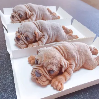 Silicone Mold for Dog Pretty Mousse Cake 3D Shar Pei Mold Ice Cream Jelly Pudding Blast Cooler Fondant Tool Decoration
Silicone Mold for Dog Pretty Mousse Cake 3D Shar Pei Mold Ice Cream Jelly Pudding Blast Cooler Fondant Tool Decoration