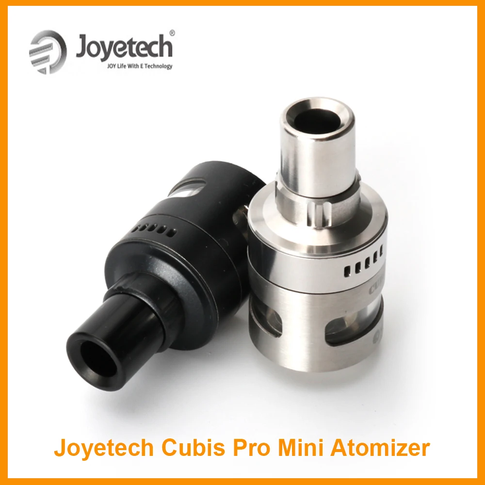 

100% Original Joyetech Cubis Pro Mini Atomizer With 2ml E-juice Capacity Top Filling Airflow Control Electronic Cigarette