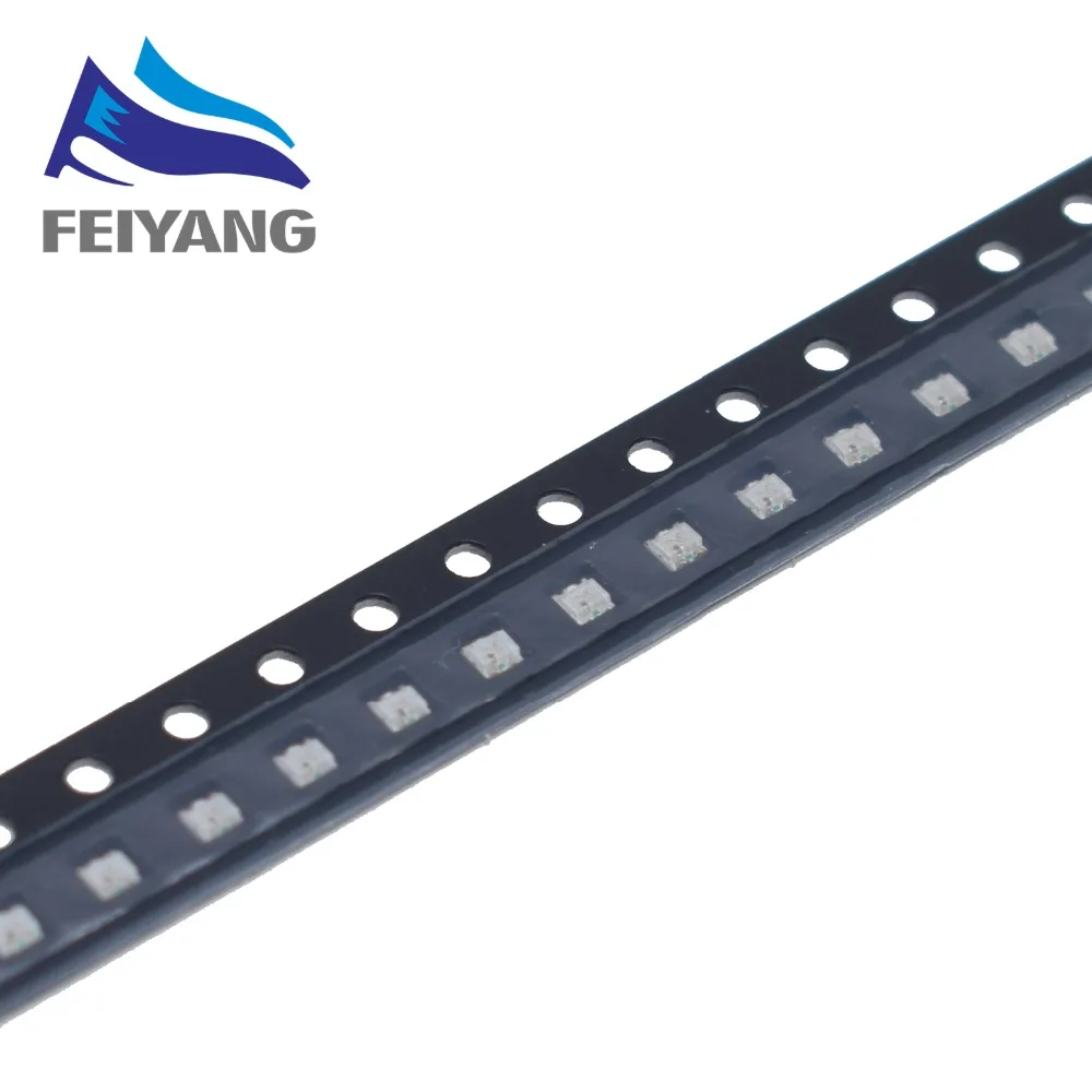 1000PCS/Lot BGR SMD 0603 RGB Common Anode Led 0606 RGB LED Diode 4-Bin Size:1.6*1.6*0.55mm colorful Red/Green/Blue 1615 LED
1000PCS/Lot BGR SMD 0603 RGB Common Anode Led 0606 RGB LED Diode 4-Bin Size:1.6*1.6*0.55mm colorful Red/Green/Blue 1615 LED