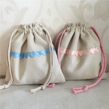 YILE Cotton Canvas Drawstring Multi-purpose Organizer Pouch Party gift Bag Heart Trim 8410D
YILE Cotton Canvas Drawstring Multi-purpose Organizer Pouch Party gift Bag Heart Trim 8410D