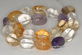 18x14-15x13mm Amethyst Citrine Lemon Smoky Mix Quartz Gemstone Nugget Loose Beads 7 inch Half Strand (90191085-B36-570)
18x14-15x13mm Amethyst Citrine Lemon Smoky Mix Quartz Gemstone Nugget Loose Beads 7 inch Half Strand (90191085-B36-570)