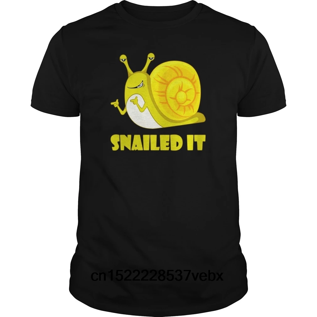 Funny Men t shirt Women novelty tshirt Snailed It Funny T Shirt Large Happy Snail for Men Women cool T-Shirt
Funny Men t shirt Women novelty tshirt Snailed It Funny T Shirt Large Happy Snail for Men Women cool T-Shirt