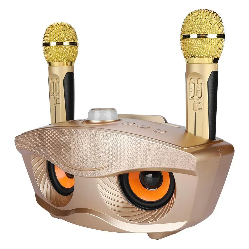 Portable Bluetooth Karaoke Music Player Home KTV Wireless Amplifier Speaker Player with Pair Microphone Support TF-Card AUX
Portable Bluetooth Karaoke Music Player Home KTV Wireless Amplifier Speaker Player with Pair Microphone Support TF-Card AUX