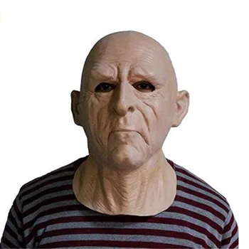 New Realistic Human Party Cosplay Scary Full Head Latex Mask Halloween Horror Funny Cosplay Party Mask Old Man Head Helmet Masks
New Realistic Human Party Cosplay Scary Full Head Latex Mask Halloween Horror Funny Cosplay Party Mask Old Man Head Helmet Masks