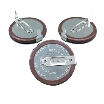 10pcs 100% Original Panasonic VL2020 2020 Rechargeable Battery for car key remote Button coin cell Battery with 180 degrees pins
10pcs 100% Original Panasonic VL2020 2020 Rechargeable Battery for car key remote Button coin cell Battery with 180 degrees pins