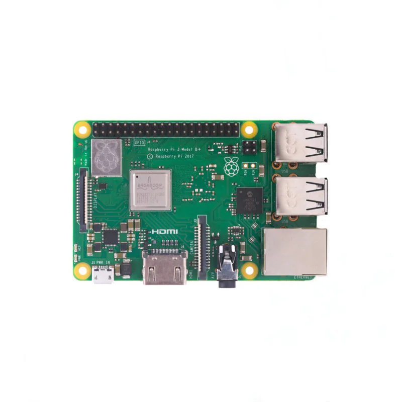 Raspberry Pi 3 Model B+ with ABS Case 5V 2.5A Power Adapter Cooling Fan Heat Sink HDMI cable SD Card for RPI 3 B plus In Stock
Raspberry Pi 3 Model B+ with ABS Case 5V 2.5A Power Adapter Cooling Fan Heat Sink HDMI cable SD Card for RPI 3 B plus In Stock