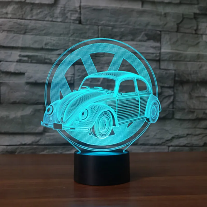 7 Colors Changing Beetle Car Model 3D Led Table Lamp Usb Touch Button Vehicle Night Lights Creative Gifts Kids Bedroom Decor
7 Colors Changing Beetle Car Model 3D Led Table Lamp Usb Touch Button Vehicle Night Lights Creative Gifts Kids Bedroom Decor