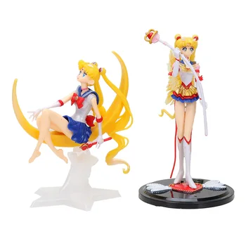 2 Styles Sailor Moon Tsukino Usagi PVC Action Figure Cake Decoration Girl Collection Model Toy Doll
2 Styles Sailor Moon Tsukino Usagi PVC Action Figure Cake Decoration Girl Collection Model Toy Doll