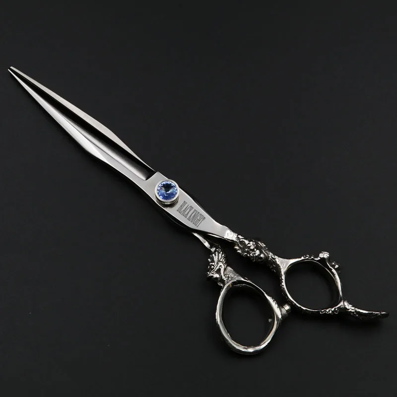 Scissors 7 inch professional hair cutting scissors hairdressing salon barber shears dragon shaped handle
Scissors 7 inch professional hair cutting scissors hairdressing salon barber shears dragon shaped handle