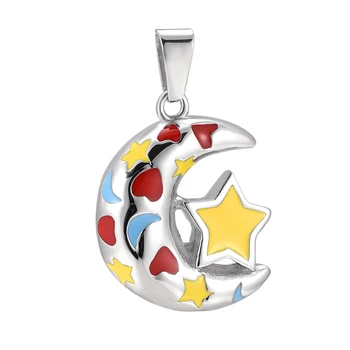 CMJ9880 NEW Arrive Colorful Moon &Star Cremation Ash Pendant Necklace Waterproof Memorial Jewlery for Women Men Kids
CMJ9880 NEW Arrive Colorful Moon &Star Cremation Ash Pendant Necklace Waterproof Memorial Jewlery for Women Men Kids