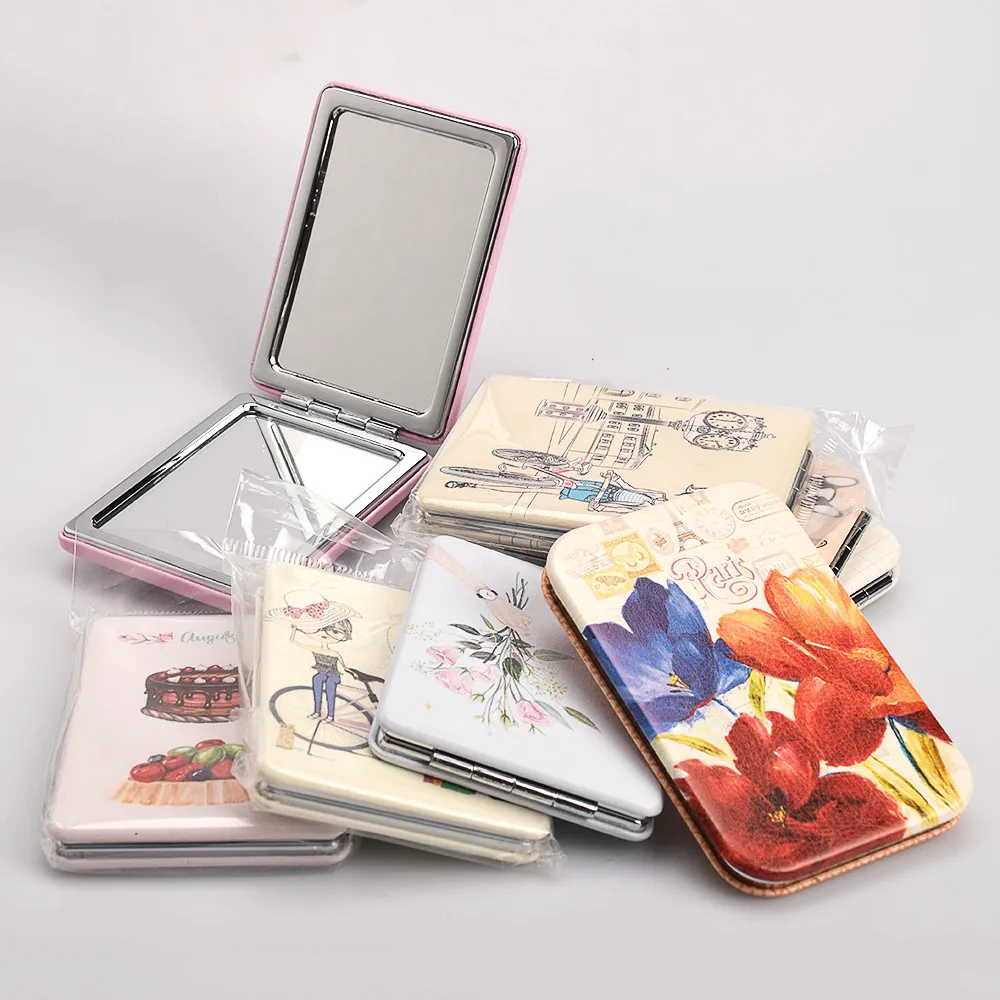 HUAMIANLI Double-Sided PU Small Mirror Black Square Folding Make Up Mirror Girls Pocket Mirror 7.5*5.8 cm
HUAMIANLI Double-Sided PU Small Mirror Black Square Folding Make Up Mirror Girls Pocket Mirror 7.5*5.8 cm