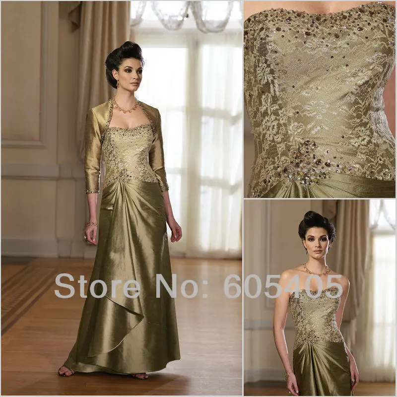 free shipping robe de soiree 2014 new sleeves gold vestido de festa party gown long Mother of the Bride Dresses with jacket
free shipping robe de soiree 2014 new sleeves gold vestido de festa party gown long Mother of the Bride Dresses with jacket