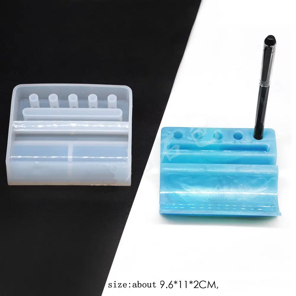 NEW Multi-function storage box mobile phone holder pen holder Silicone Mould epoxy Resin Decorative Craft DIY molds for jewelry
NEW Multi-function storage box mobile phone holder pen holder Silicone Mould epoxy Resin Decorative Craft DIY molds for jewelry