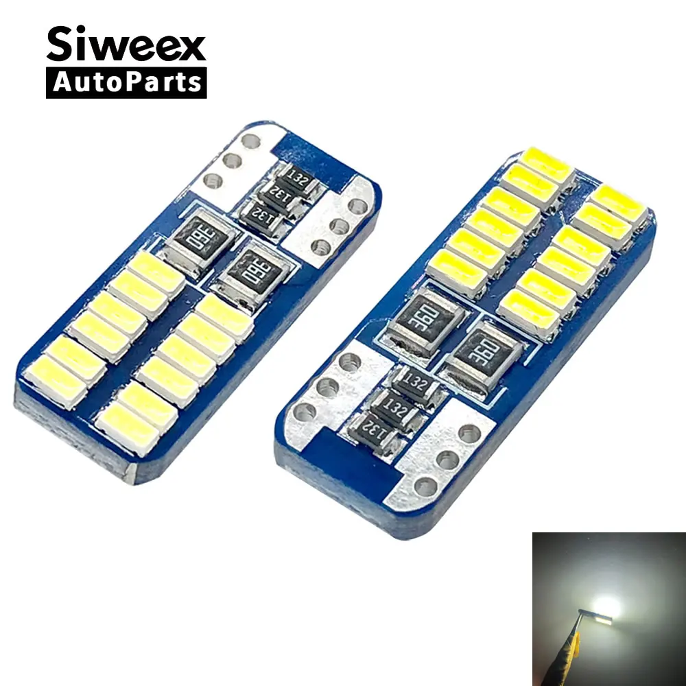 2 PCS T10 W5W 194 Canbus OBC Error Free 3014 SMD 24 Chips Car Bulb LED Light Interior Map Read Door License Plate Auto Lamps
2 PCS T10 W5W 194 Canbus OBC Error Free 3014 SMD 24 Chips Car Bulb LED Light Interior Map Read Door License Plate Auto Lamps