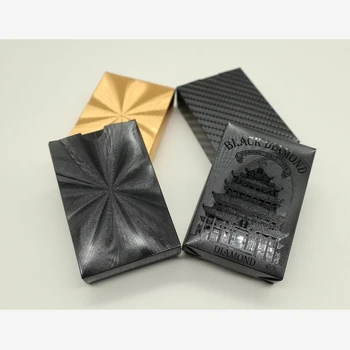54pcs Waterproof Black Plastic Playing Cards Collection Black Diamond Poker Cards Creative Gift Standard Playing Cards 3Styles
54pcs Waterproof Black Plastic Playing Cards Collection Black Diamond Poker Cards Creative Gift Standard Playing Cards 3Styles