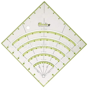 Manual DIY sewing tools, multi-function radian cutting tailoring ruler, clothing plate making ruler KT-90
Manual DIY sewing tools, multi-function radian cutting tailoring ruler, clothing plate making ruler KT-90