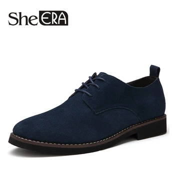 2018 Fashion Men Casual Shoes New Spring Men Flats Lace up Male Suede Oxfords Men Leather Shoes zapatillas hombre SIZE 38-48
2018 Fashion Men Casual Shoes New Spring Men Flats Lace up Male Suede Oxfords Men Leather Shoes zapatillas hombre SIZE 38-48