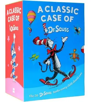 20 Books/Set A Classic Case of Dr. Seuss The Cat in the Hat Children Fun English Picture Story Books 3-11 Years Learning Toys
20 Books/Set A Classic Case of Dr. Seuss The Cat in the Hat Children Fun English Picture Story Books 3-11 Years Learning Toys