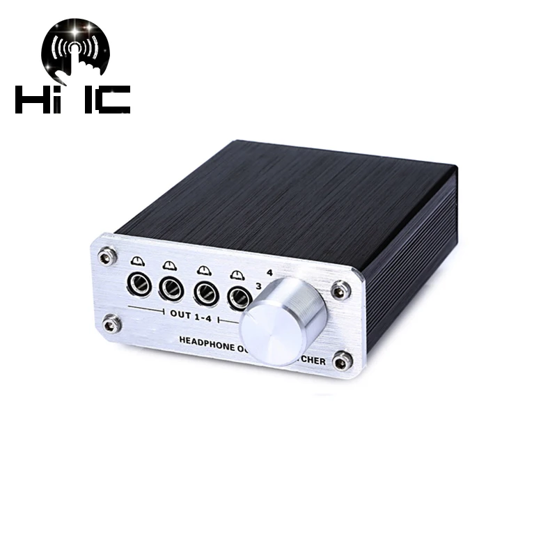 4 Input 4 Output Audio Signal Switcher Switch Splitter Selector Box Headphone switcher MP3 switcher Sound 3.5mm Headphone Switch
4 Input 4 Output Audio Signal Switcher Switch Splitter Selector Box Headphone switcher MP3 switcher Sound 3.5mm Headphone Switch