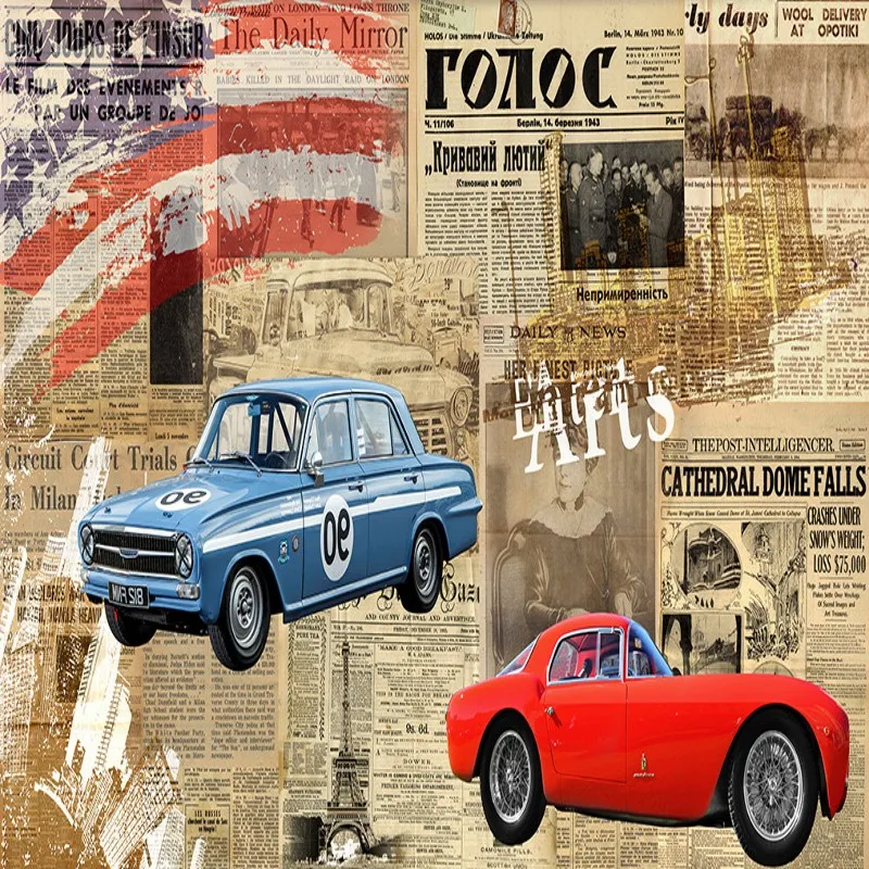 Custom photo wallpaper 3D stereo wallpaper Vintage Newspaper Car Tooling Background Wall wallpaper custom living room mural
Custom photo wallpaper 3D stereo wallpaper Vintage Newspaper Car Tooling Background Wall wallpaper custom living room mural
