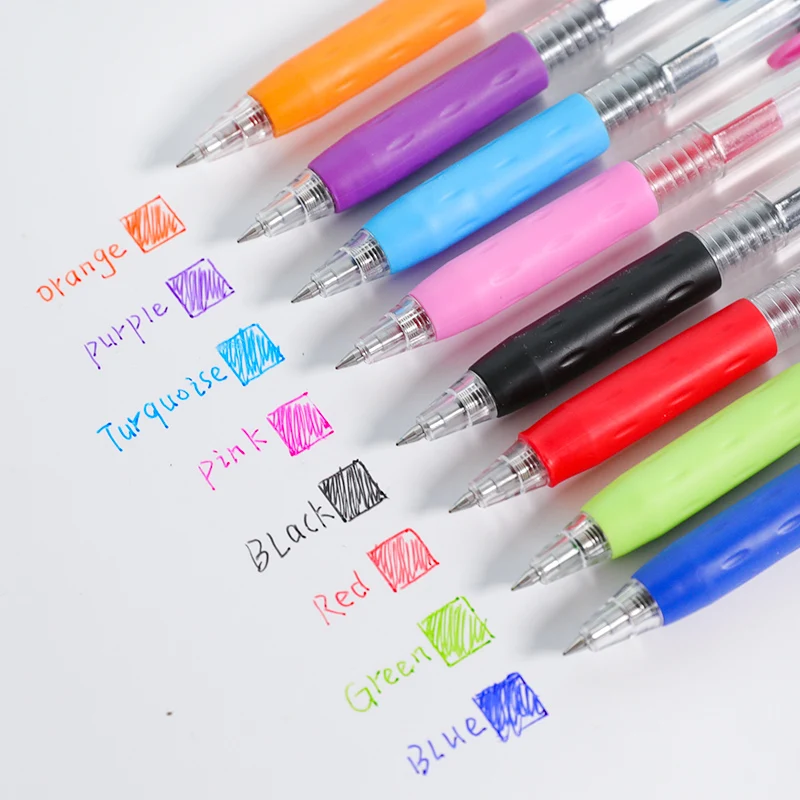 1PCS Office Supplies 0.5mm Plastic Quick Drying Type Press Gel Pen School Writing Office Student Supplies 10 Colours Ink Pen
1PCS Office Supplies 0.5mm Plastic Quick Drying Type Press Gel Pen School Writing Office Student Supplies 10 Colours Ink Pen