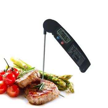 Digital Probe Thermometer Foldable BBQ Oven Ultra-thin Folding Kitchen Thermometer Cooking Tools P7Ding
Digital Probe Thermometer Foldable BBQ Oven Ultra-thin Folding Kitchen Thermometer Cooking Tools P7Ding