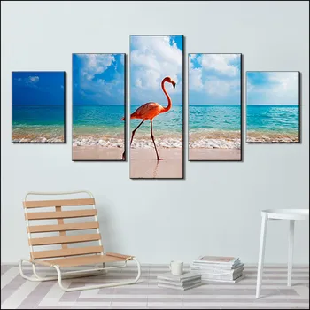 5 Pieces Sea Poster Wall Art Flamingo Canvas Giclees Painting Nordic Wall Pictures Living Room Decor Picture Art Print
5 Pieces Sea Poster Wall Art Flamingo Canvas Giclees Painting Nordic Wall Pictures Living Room Decor Picture Art Print