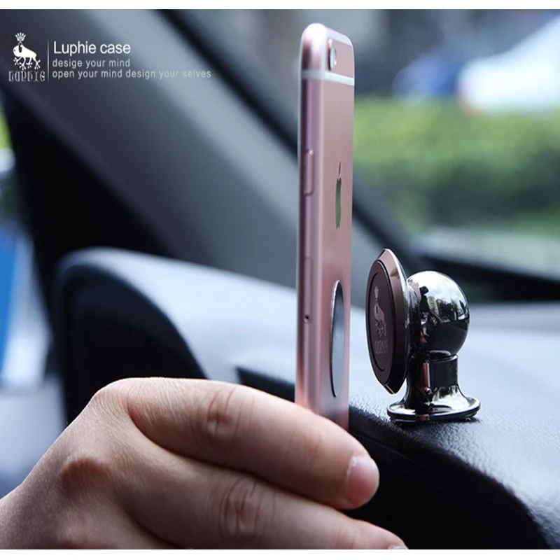LUPHIE 360 Humanization Design Universal Mobile Phone Support Alloy Magnetic Vehicle Mounts Cellular For iPhone6 7 8 Car Bracket
LUPHIE 360 Humanization Design Universal Mobile Phone Support Alloy Magnetic Vehicle Mounts Cellular For iPhone6 7 8 Car Bracket