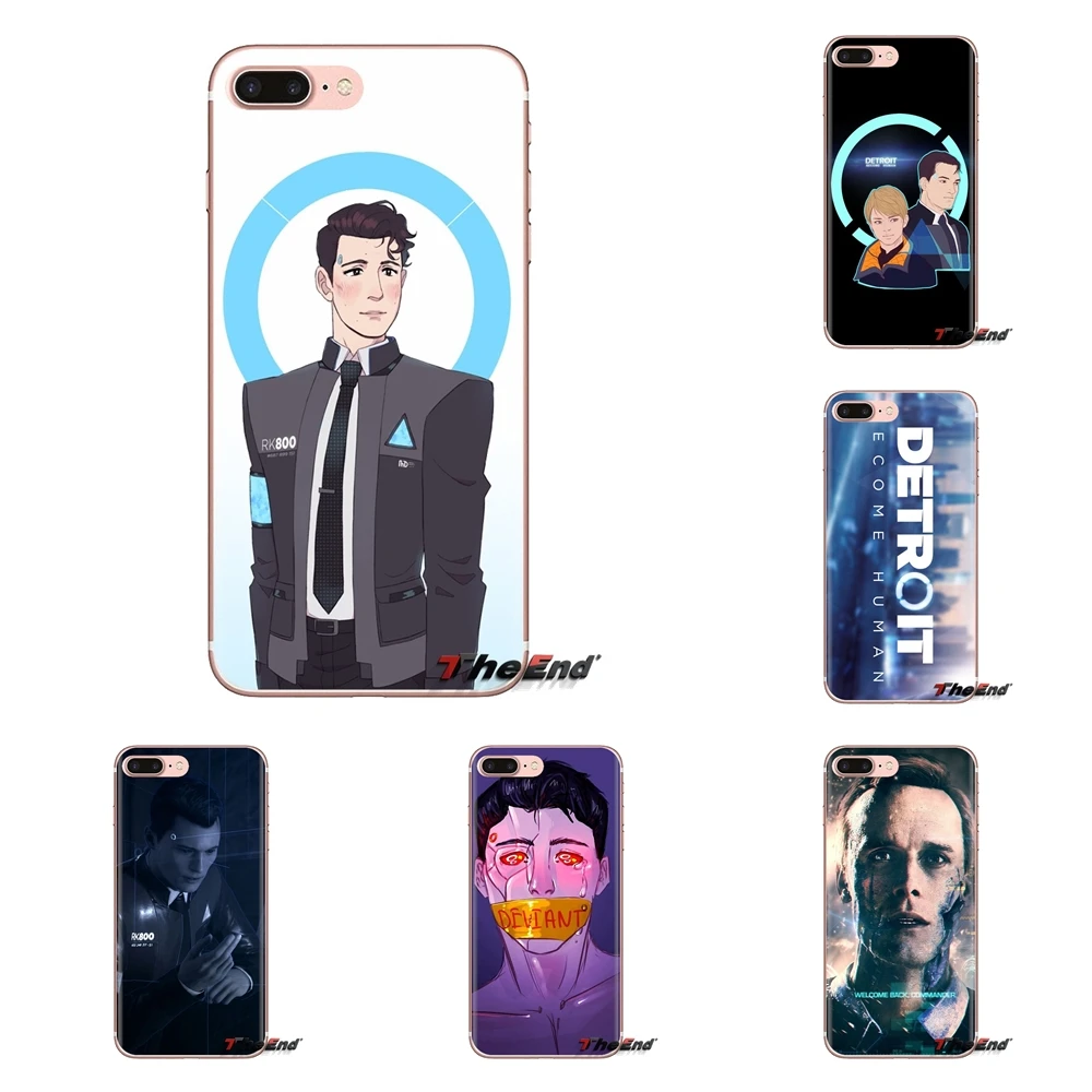 Силиконовые чехлы для телефонов Detroit Become Human Xiaomi Mi3 Samsung A10 A30 A40 A50 A60 A70 Galaxy S2 Note 2 Grand