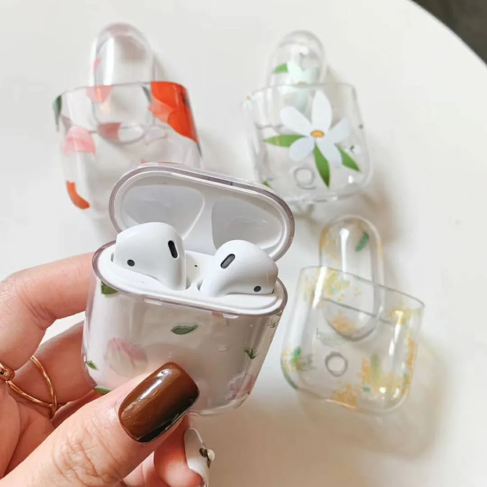Summer Beautiful flowers Earphone Headset Accessories PC Hard protection case For Airpods Wireless Bluetooth Headset bags
Summer Beautiful flowers Earphone Headset Accessories PC Hard protection case For Airpods Wireless Bluetooth Headset bags