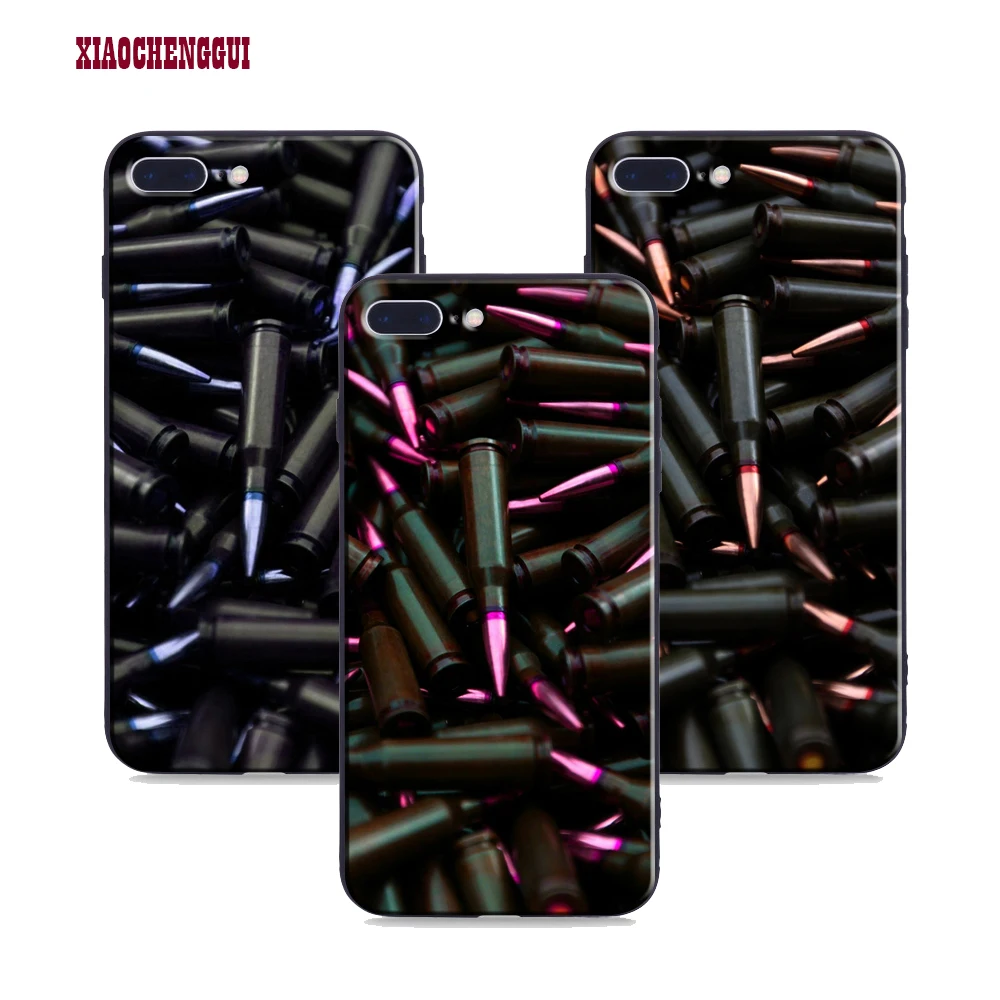 XIAOCHENGGUI Soft silicone Phone Cases For iPhone 6 6S 7 8 Plus 5 5S SE 7 8 X Cover Shell Military Gun Bullets Collage Print
XIAOCHENGGUI Soft silicone Phone Cases For iPhone 6 6S 7 8 Plus 5 5S SE 7 8 X Cover Shell Military Gun Bullets Collage Print