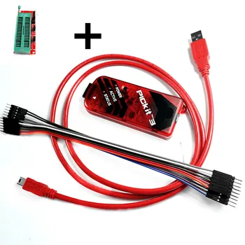 1set KJ186 PICKIT3 Programmer + PIC ICD2 PICKit 2 PICKIT 3 Programming Adapter Universal Programmer Seat
1set KJ186 PICKIT3 Programmer + PIC ICD2 PICKit 2 PICKIT 3 Programming Adapter Universal Programmer Seat