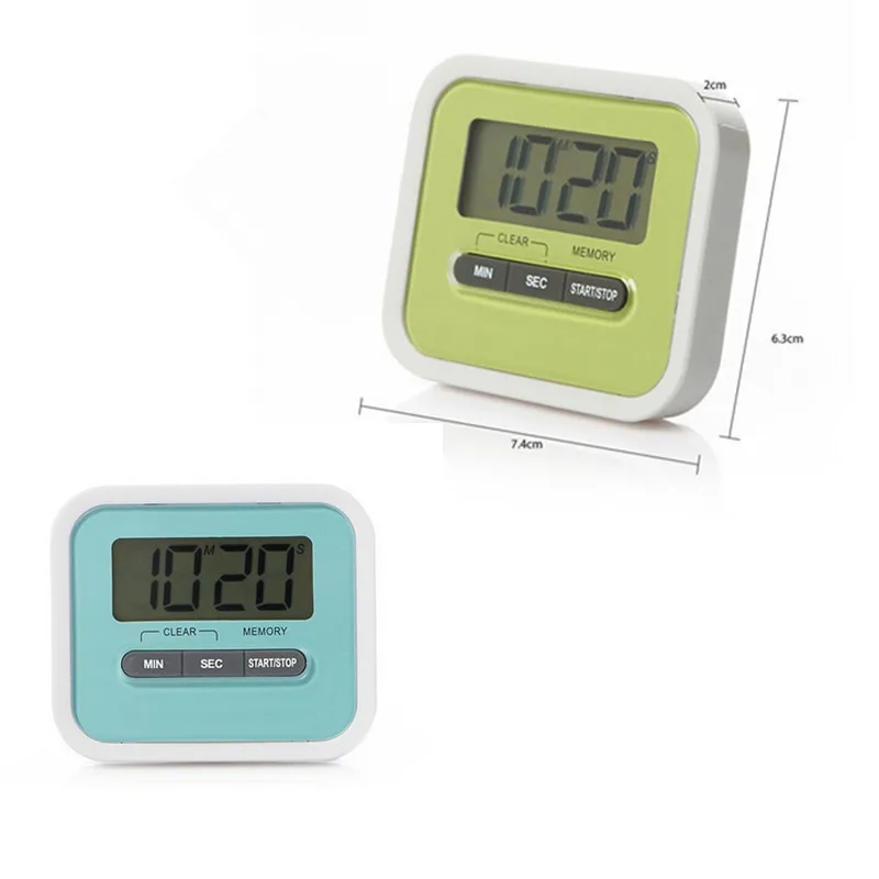 New 5 Color Slim Magnetic LCD Digital Kitchen Timer Count Up Down Egg Cooking Alarm random colour
New 5 Color Slim Magnetic LCD Digital Kitchen Timer Count Up Down Egg Cooking Alarm random colour