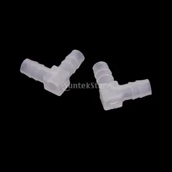 2Pcs 8mm Plastic Equal Elbow Connector Barbed Pipe Fitting Air Water Hose Joiner
2Pcs 8mm Plastic Equal Elbow Connector Barbed Pipe Fitting Air Water Hose Joiner