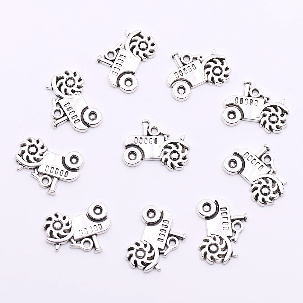 10pcs Farm Tractors Pendant Charms for Jewelry Making DIY Charms Pendants for Bracelets Necklaces Earrings Making Wholesale
10pcs Farm Tractors Pendant Charms for Jewelry Making DIY Charms Pendants for Bracelets Necklaces Earrings Making Wholesale