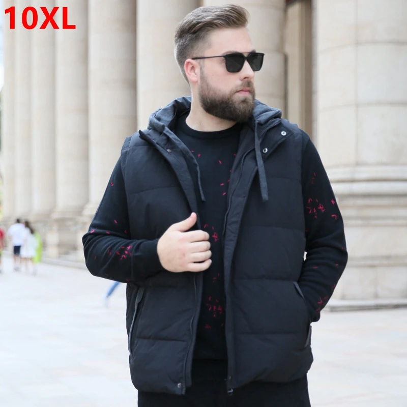 Men's extra large down vests Winter plus size sleeveless down jacket coat detachable cap handsome 10XL 9XL 8XL 7XL 6XL
Men's extra large down vests Winter plus size sleeveless down jacket coat detachable cap handsome 10XL 9XL 8XL 7XL 6XL