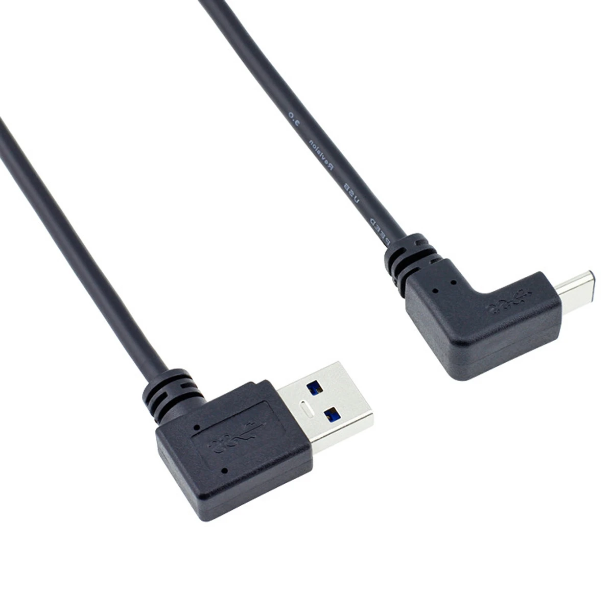 USB 3.1 USB-C Cable Adapter USB C to A Data Cable Up & Down Angled to 90 Degree Left Angled for Macbook & Tablet & Phone
USB 3.1 USB-C Cable Adapter USB C to A Data Cable Up & Down Angled to 90 Degree Left Angled for Macbook & Tablet & Phone