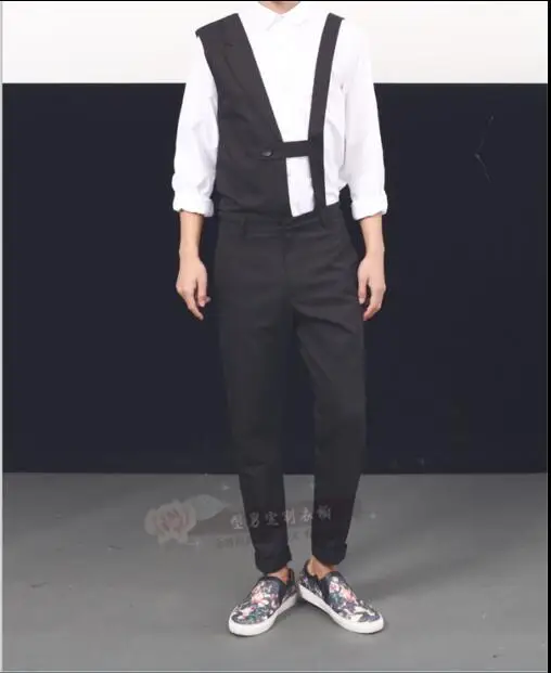 S-6XL!!The new Korean version of the young hairstylist fashionable men's trousers style jumpsuit slimming style small foot pants
S-6XL!!The new Korean version of the young hairstylist fashionable men's trousers style jumpsuit slimming style small foot pants