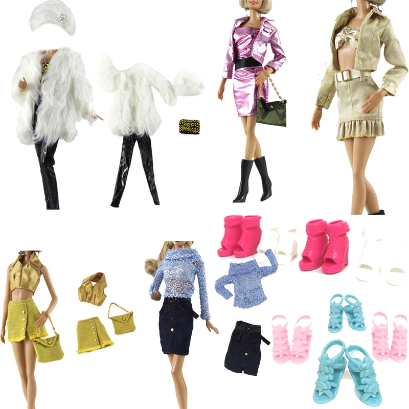 Multi-Styles Doll Party Elegant Blouse Casual Wear/High Heel Shoes Girls Suit Trousers Clothes Accessories For Girl Doll Gift
Multi-Styles Doll Party Elegant Blouse Casual Wear/High Heel Shoes Girls Suit Trousers Clothes Accessories For Girl Doll Gift