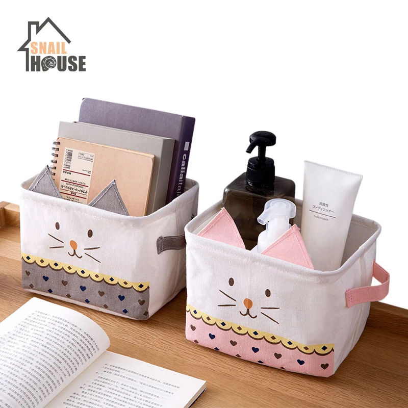Snailhouse Cartoon Desktop Lovely Storage Basket Portable Cosmetics Toy Sundries Organization Container Foldable Organizer 
Snailhouse Cartoon Desktop Lovely Storage Basket Portable Cosmetics Toy Sundries Organization Container Foldable Organizer