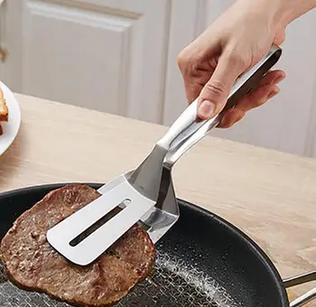 1Pcs Multifunctional High Grade Stainless Steel Barbecue Clip BBQ Tongs Fried Shovel Bread Meat Vegetable Clamp Cooking Tools
1Pcs Multifunctional High Grade Stainless Steel Barbecue Clip BBQ Tongs Fried Shovel Bread Meat Vegetable Clamp Cooking Tools