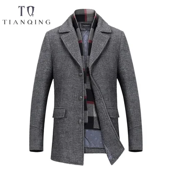 TIAN QIONG Autumn & Winter Single Breasted Woolen Coats 50% Off Men' s Wool Jackets Turn-down Collar Wool & Blends Overcoat
TIAN QIONG Autumn & Winter Single Breasted Woolen Coats 50% Off Men' s Wool Jackets Turn-down Collar Wool & Blends Overcoat