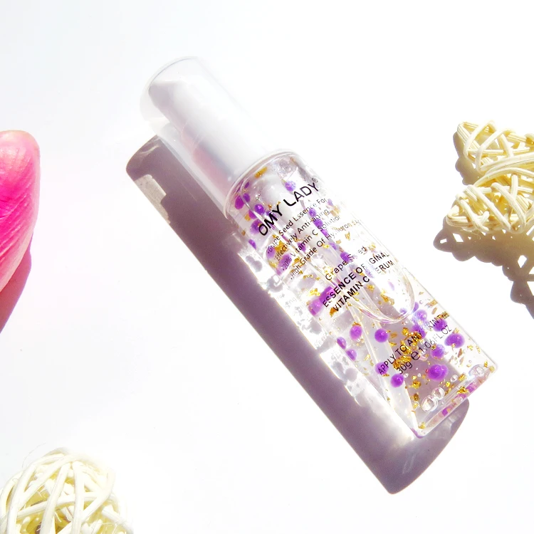 OMY LADY Grape Seed Essence Original Vitamin C Serum Face Cream Liquid Essence Delay Aging Reduce Wrinkles Moisturizing Skin
OMY LADY Grape Seed Essence Original Vitamin C Serum Face Cream Liquid Essence Delay Aging Reduce Wrinkles Moisturizing Skin
