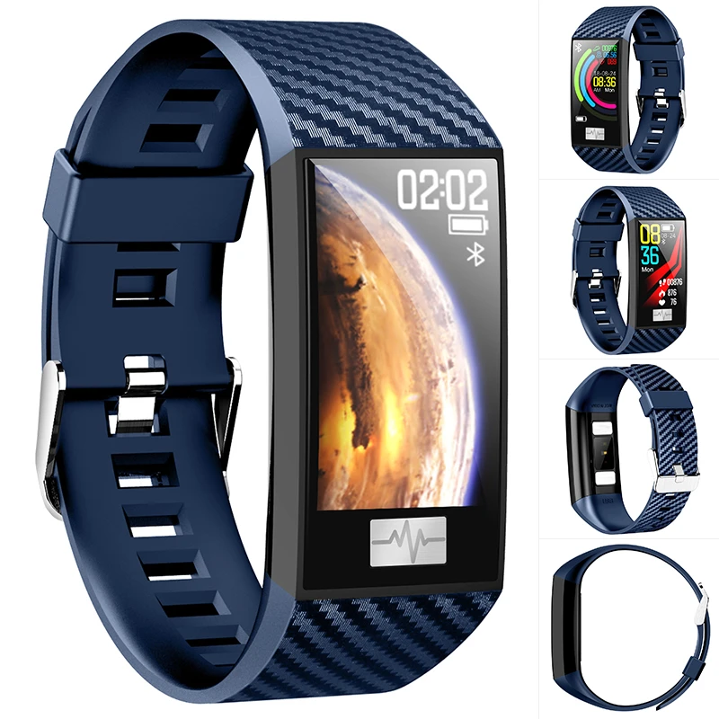 DT58 Smart Wristband Fitness Tracker Smart Bracelet Waterproof Touch Screen Bluetooth Smart Sports Band Call Message Reminder
DT58 Smart Wristband Fitness Tracker Smart Bracelet Waterproof Touch Screen Bluetooth Smart Sports Band Call Message Reminder