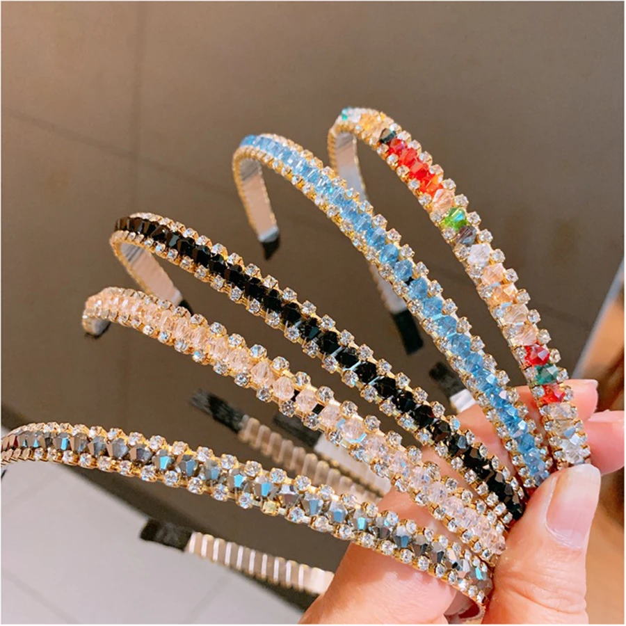 Haimeikang Colorful Beaded Hairband Hair Accessories for Women Headband Handwork Crystal Bead Hair Hoop Head Band Headwear
Haimeikang Colorful Beaded Hairband Hair Accessories for Women Headband Handwork Crystal Bead Hair Hoop Head Band Headwear