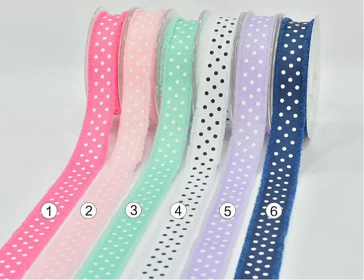 50yards Lot 25mm 2.5cm Polka Dots Grosgrain Ribbon With Fringed Edges For Wedding Party Decoration Diy Supply
50yards Lot 25mm 2.5cm Polka Dots Grosgrain Ribbon With Fringed Edges For Wedding Party Decoration Diy Supply
